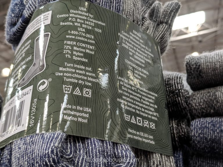 Kirkland Signature Men’s Merino Wool Socks