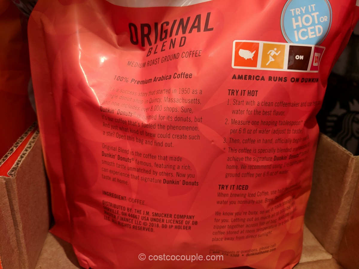 Dunkin Donuts Original Blend Coffee