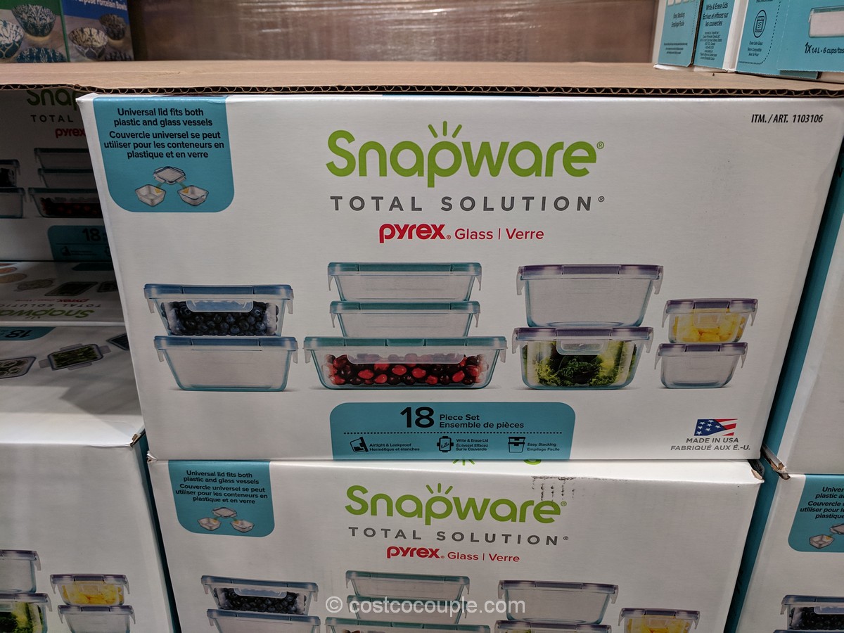 snapware pyrex set