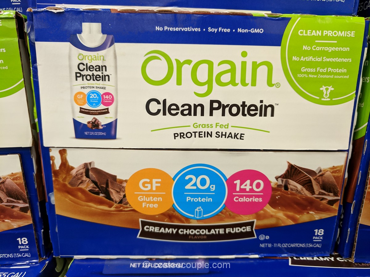 Costco orgain shakes