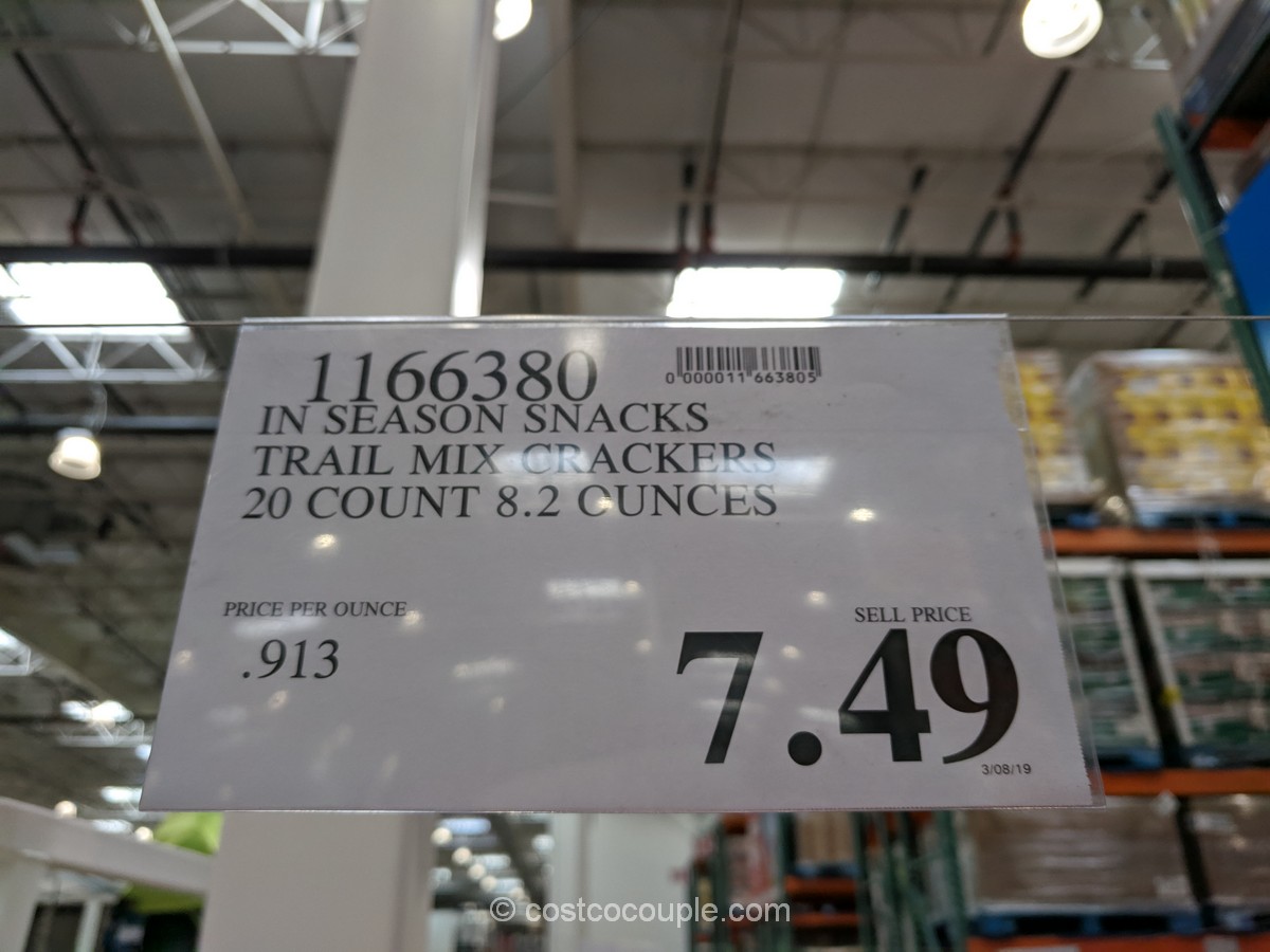 In Season Snacks Trail Mix Crackers