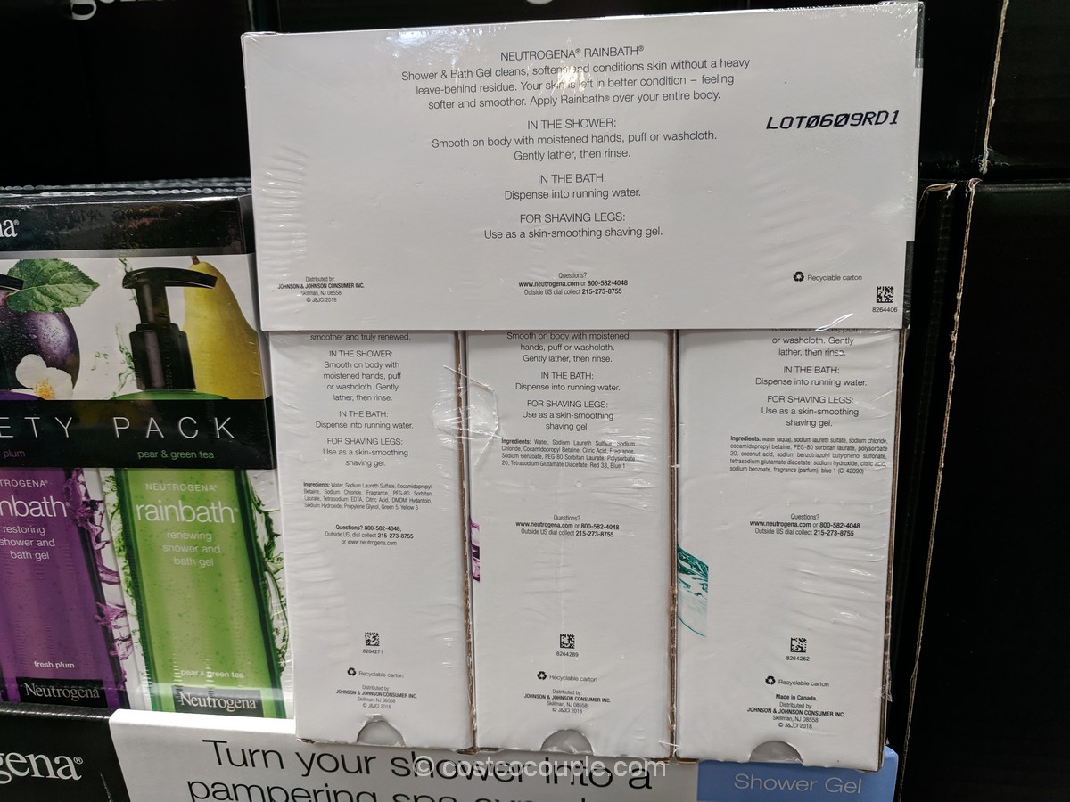 Neutrogena Rainbath Variety Pack