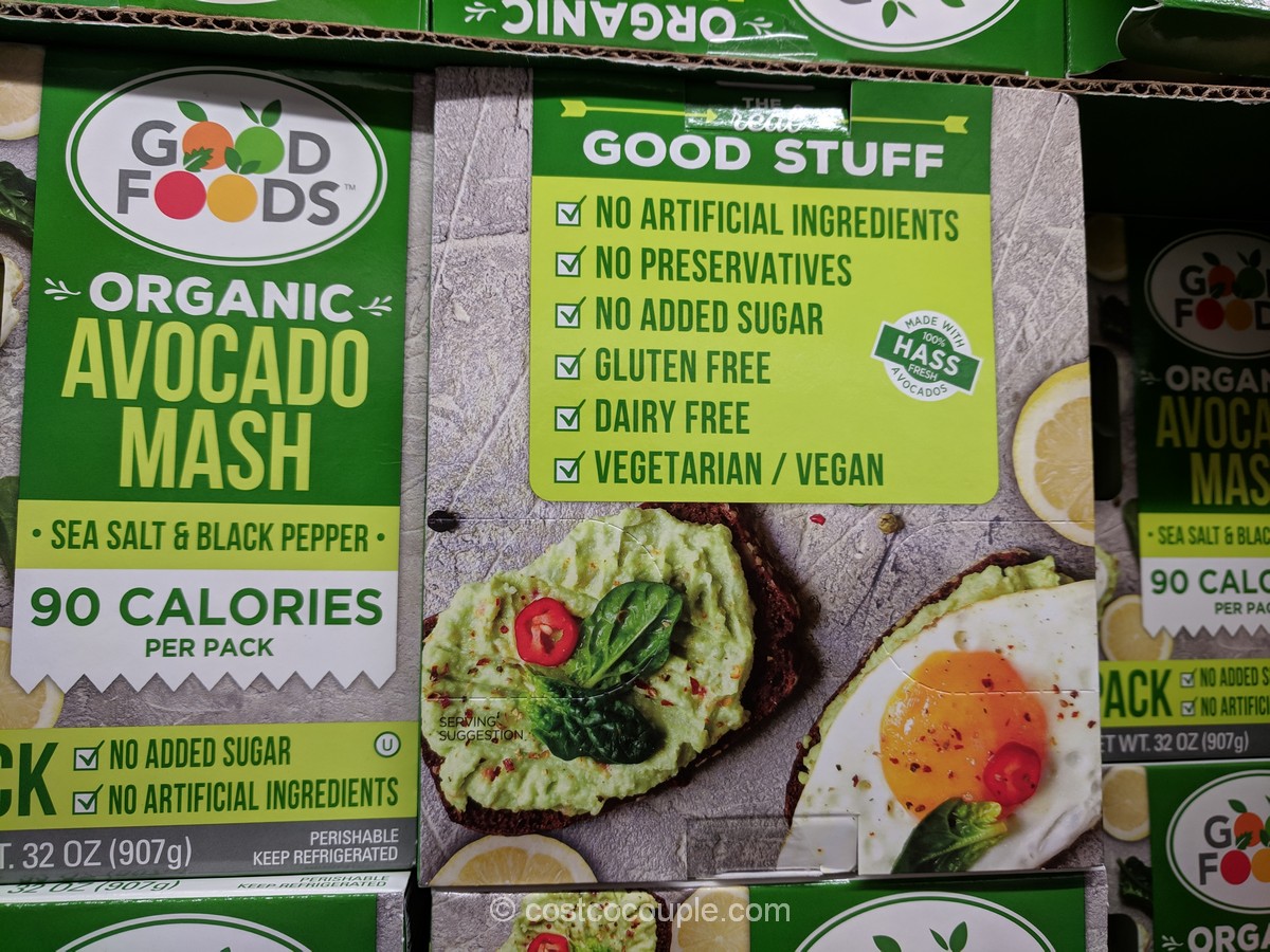 Good Foods Organic Avocado Mash