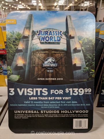 Gift Card Universal Studios Hollywood Costco 3