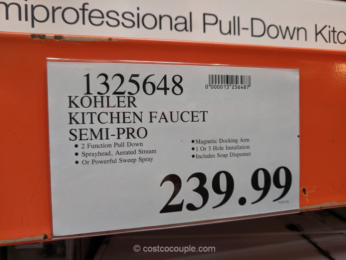 Kohler Semi Professional Kitchen Faucet Costco 1 