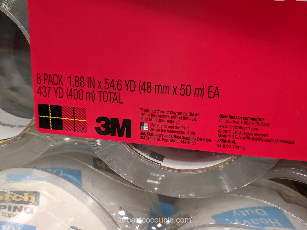 3M Scotch Heavy Duty Packaging Tape