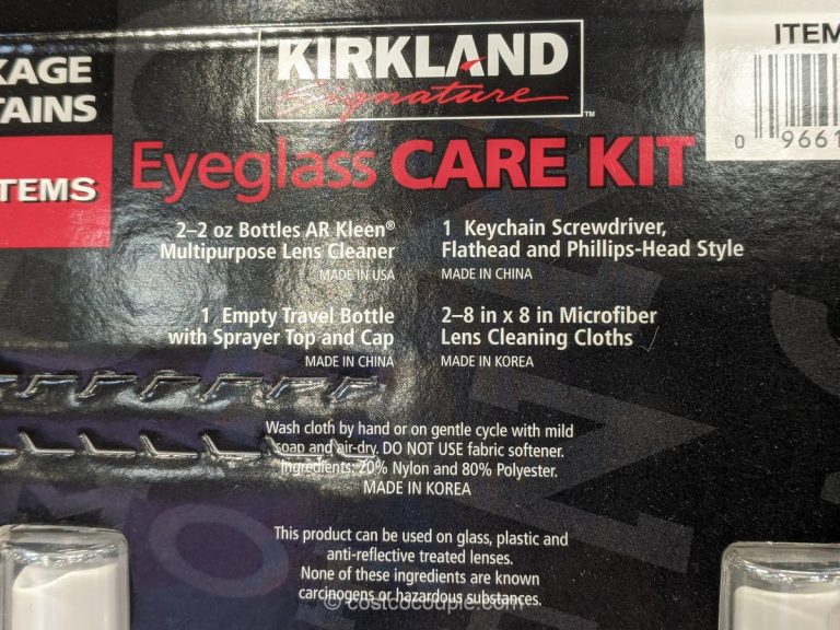 Kirkland Signature Eyeglass Care Kit