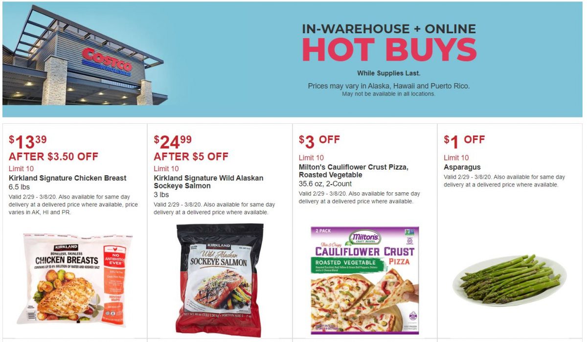 Costco InWarehouse (+ Online) Hot Buys