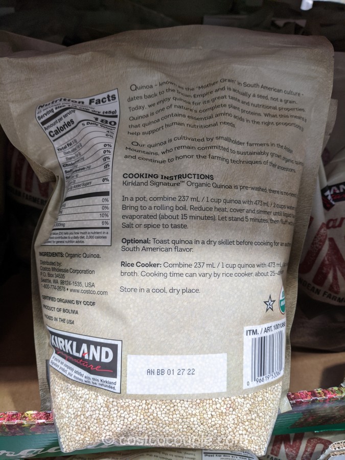 Kirkland Signature Organic Quinoa