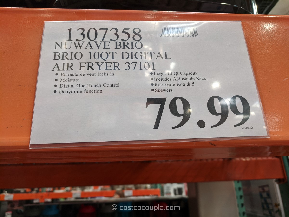 Nuwave Brio 10Qt Air Fryer